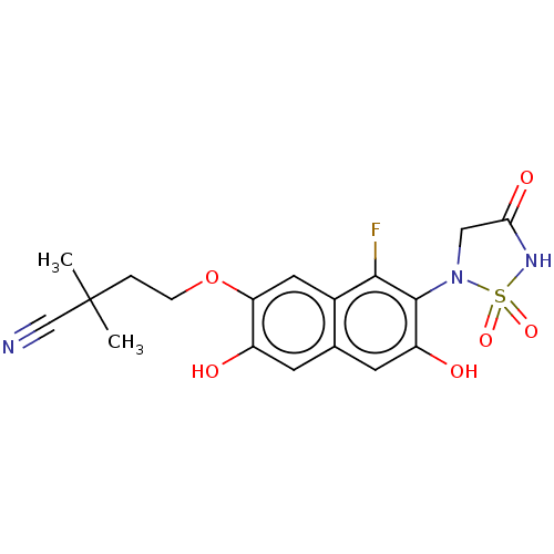 Chemical structure of BindingDB Monomer ID 50580005