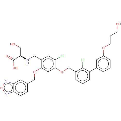 Chemical structure of BindingDB Monomer ID 50580542