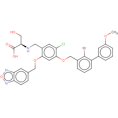 Chemical structure of BindingDB Monomer ID 50580544
