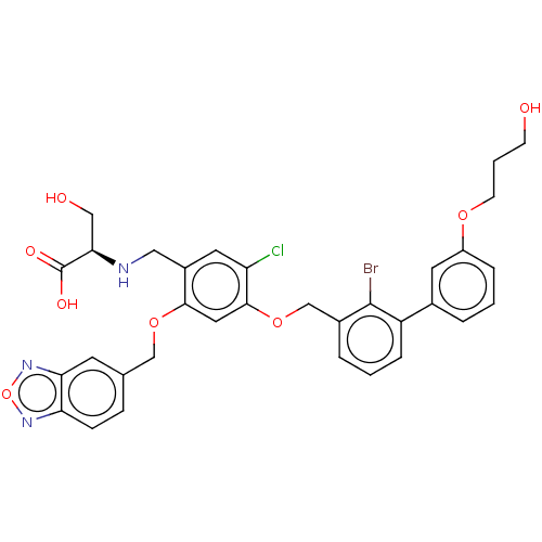 Chemical structure of BindingDB Monomer ID 50580546