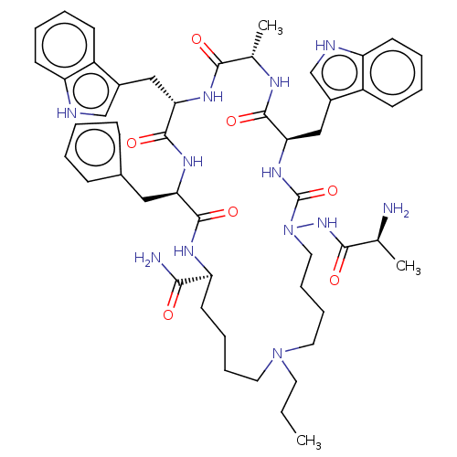 Chemical structure of BindingDB Monomer ID 50581261