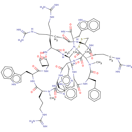 Chemical structure of BindingDB Monomer ID 50581295