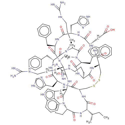 Chemical structure of BindingDB Monomer ID 50581297