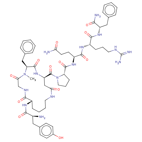 Chemical structure of BindingDB Monomer ID 50581386