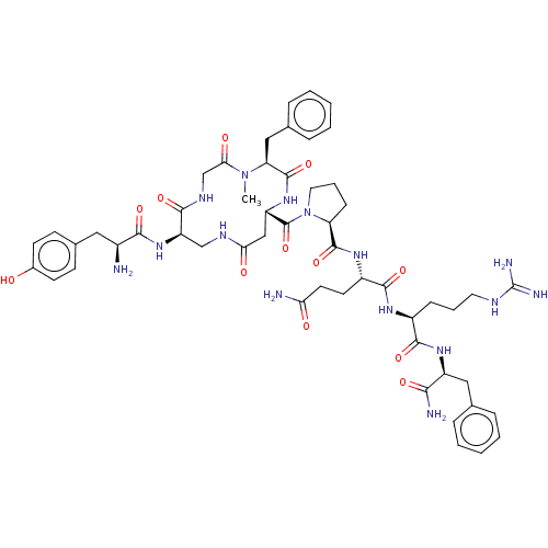 Chemical structure of BindingDB Monomer ID 50581390