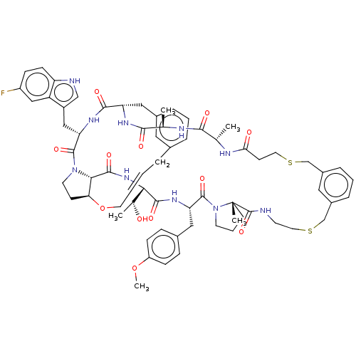 Chemical structure of BindingDB Monomer ID 50581537