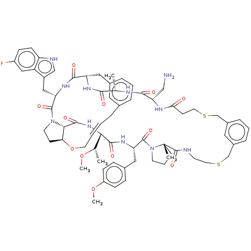 Chemical structure of BindingDB Monomer ID 50581540