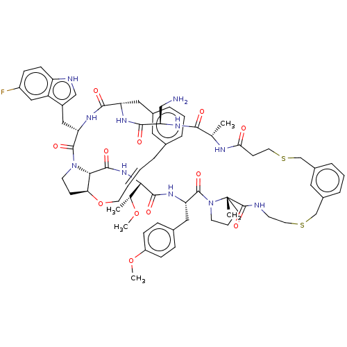 Chemical structure of BindingDB Monomer ID 50581542