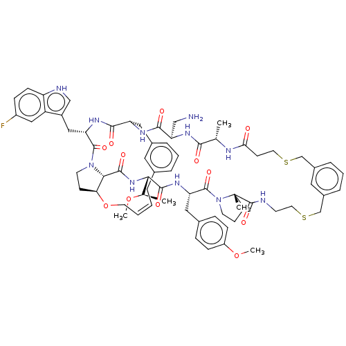 Chemical structure of BindingDB Monomer ID 50581543