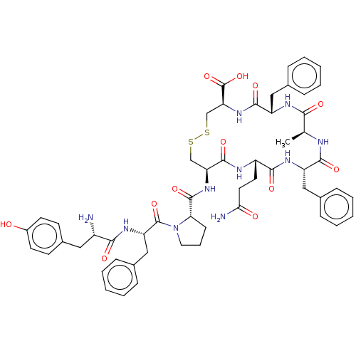 Chemical structure of BindingDB Monomer ID 50581657