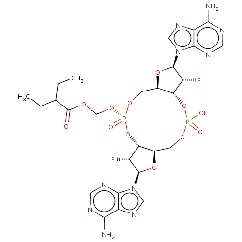 Chemical structure of BindingDB Monomer ID 50581801