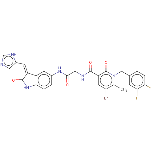 Chemical structure of BindingDB Monomer ID 50582137