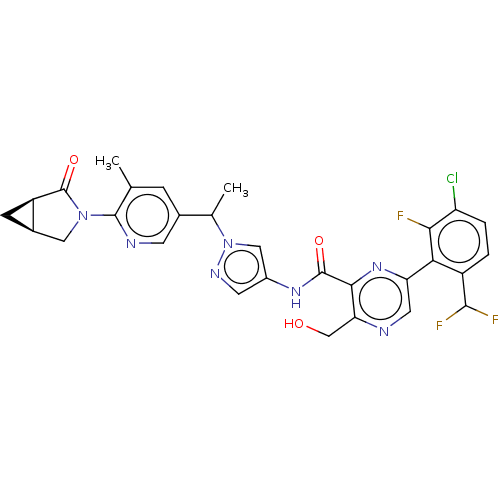 Chemical structure of BindingDB Monomer ID 50582291
