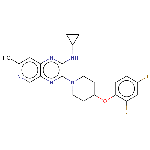 Chemical structure of BindingDB Monomer ID 50582434