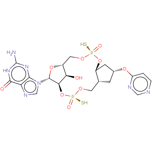 Chemical structure of BindingDB Monomer ID 50582523