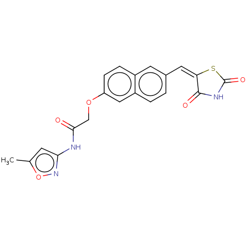 Chemical structure of BindingDB Monomer ID 50582543