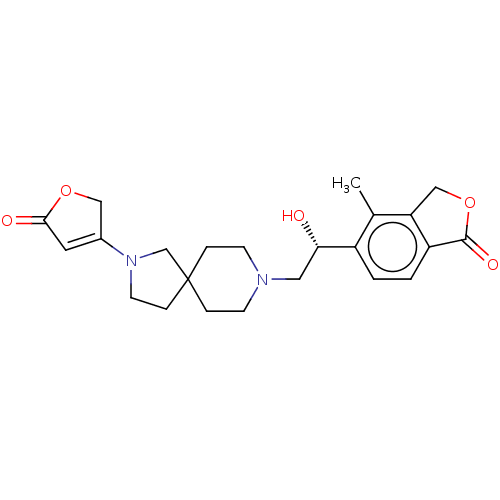 Chemical structure of BindingDB Monomer ID 50582617