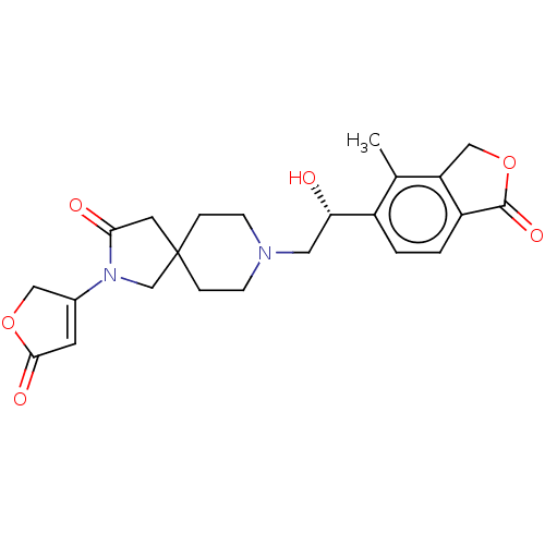Chemical structure of BindingDB Monomer ID 50582618
