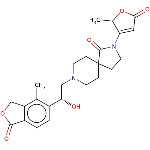 Chemical structure of BindingDB Monomer ID 50582619