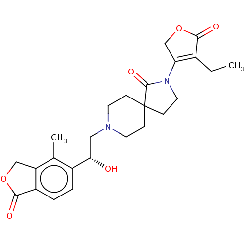 Chemical structure of BindingDB Monomer ID 50582620