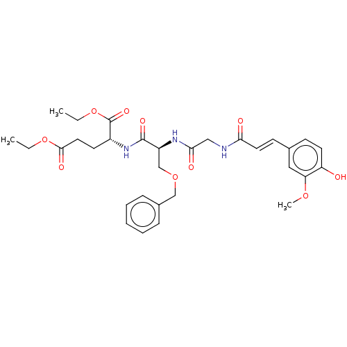 Chemical structure of BindingDB Monomer ID 50582635