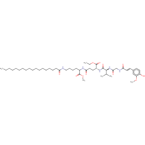 Chemical structure of BindingDB Monomer ID 50582639