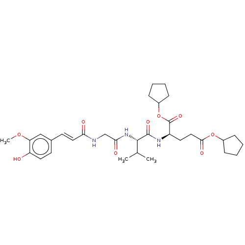 Chemical structure of BindingDB Monomer ID 50582640