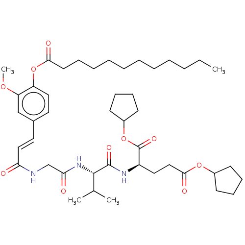 Chemical structure of BindingDB Monomer ID 50582645