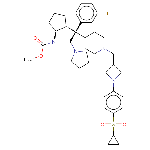 Chemical structure of BindingDB Monomer ID 50582738