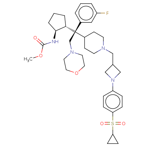 Chemical structure of BindingDB Monomer ID 50582740