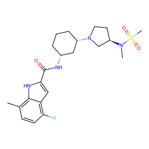 Chemical structure of BindingDB Monomer ID 50582878