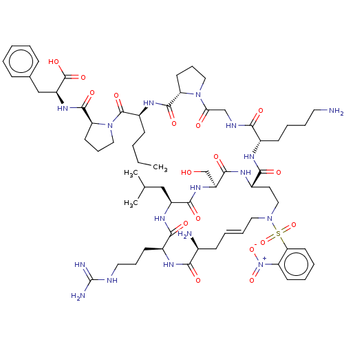 Chemical structure of BindingDB Monomer ID 50583264