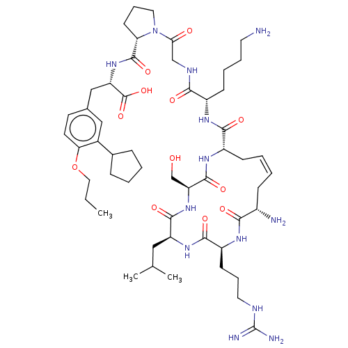 Chemical structure of BindingDB Monomer ID 50583287