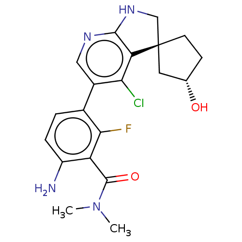 Chemical structure of BindingDB Monomer ID 50583326