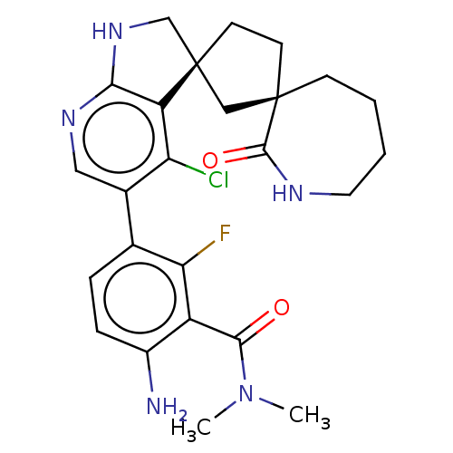 Chemical structure of BindingDB Monomer ID 50583337