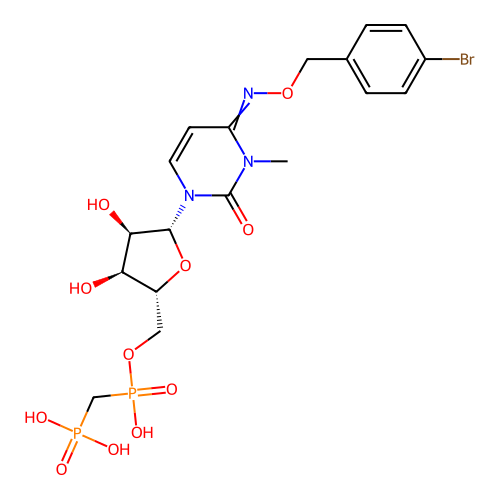 Chemical structure of BindingDB Monomer ID 50583393