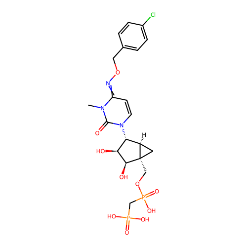 Chemical structure of BindingDB Monomer ID 50583404