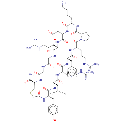 Chemical structure of BindingDB Monomer ID 50583815