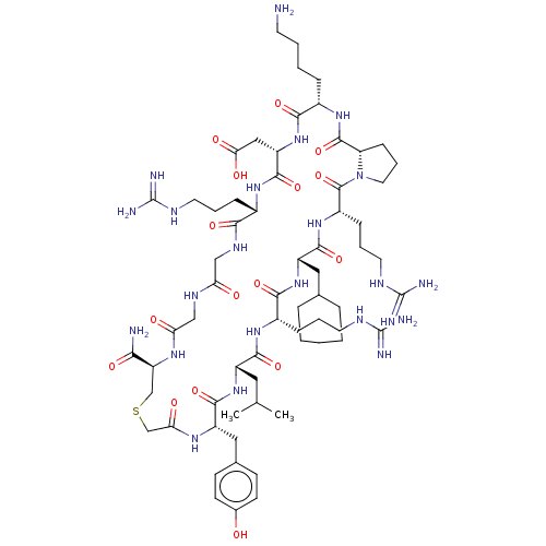 Chemical structure of BindingDB Monomer ID 50583821