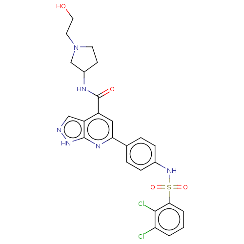 Chemical structure of BindingDB Monomer ID 50584100