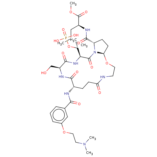 Chemical structure of BindingDB Monomer ID 50584425