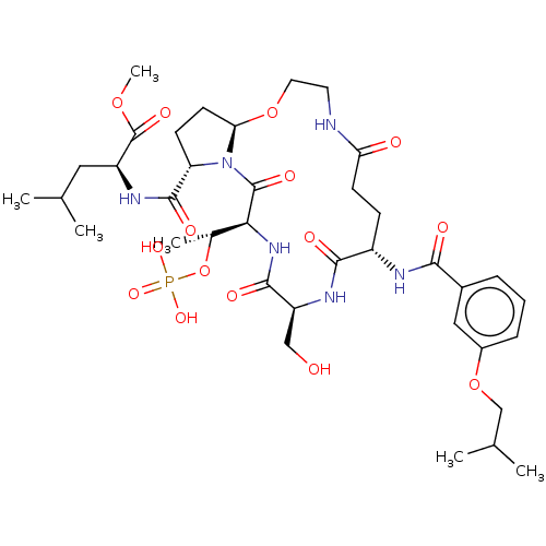 Chemical structure of BindingDB Monomer ID 50584426