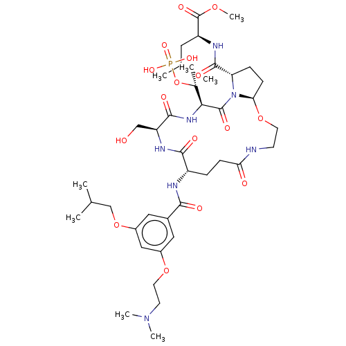 Chemical structure of BindingDB Monomer ID 50584427