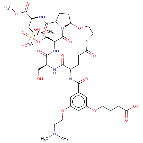 Chemical structure of BindingDB Monomer ID 50584429