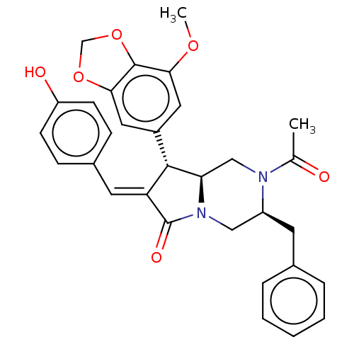 Chemical structure of BindingDB Monomer ID 50584536