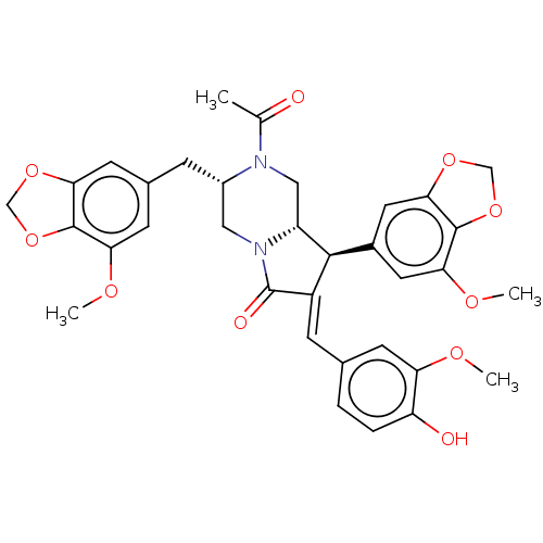 Chemical structure of BindingDB Monomer ID 50584539