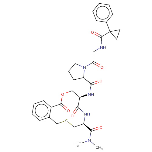 Chemical structure of BindingDB Monomer ID 50584837