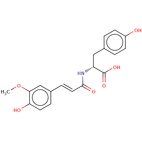 Chemical structure of BindingDB Monomer ID 50585160