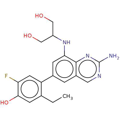 Chemical structure of BindingDB Monomer ID 50585509
