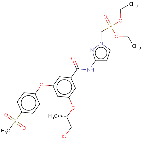 Chemical structure of BindingDB Monomer ID 50585819